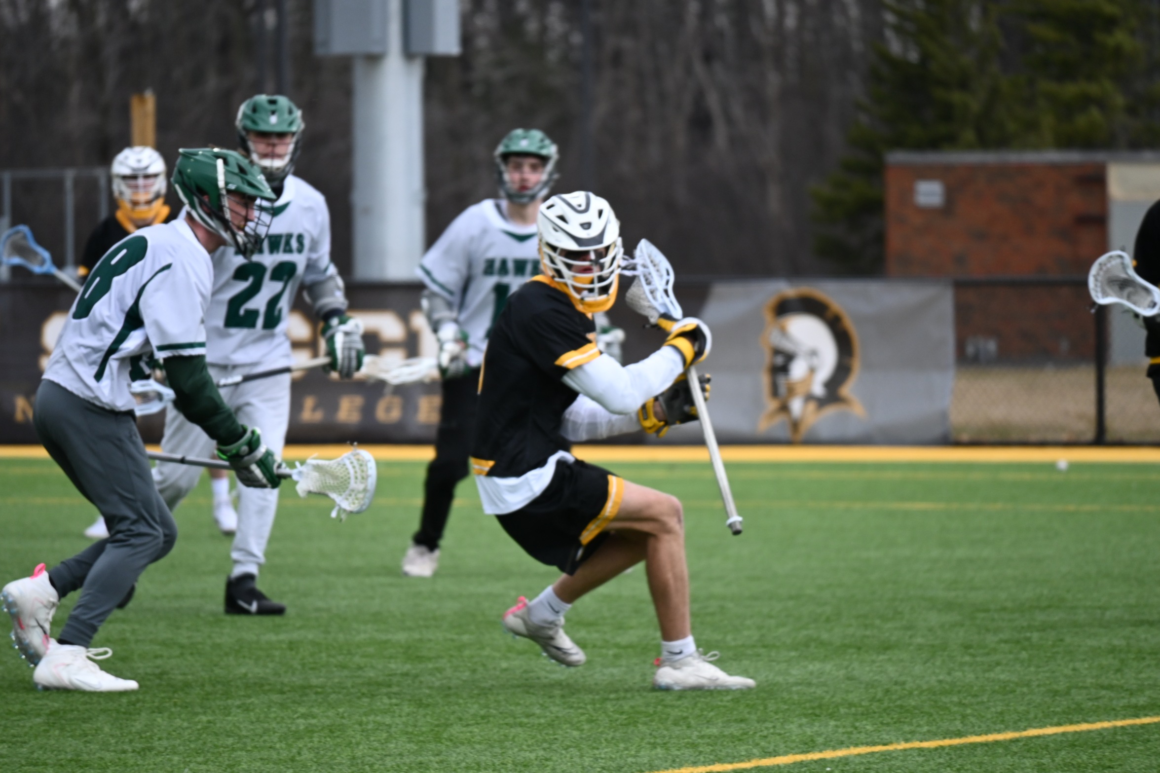 Men's Lacrosse Rolls Past Sussex for Fifth Straight