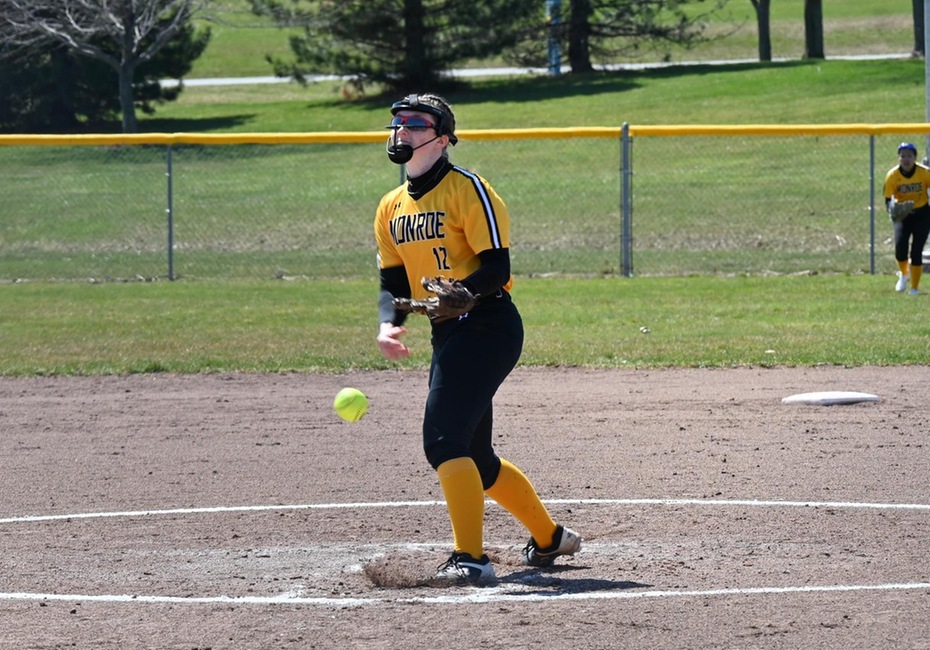 Schwerthoffer and Bishop Lead MCC to Shutout Sweep of Genesee